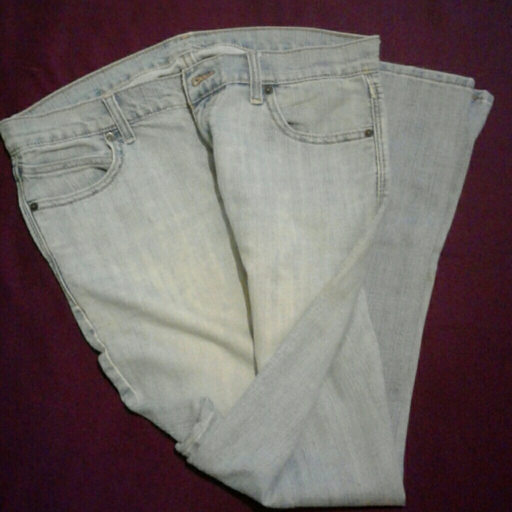 Light blue jeans